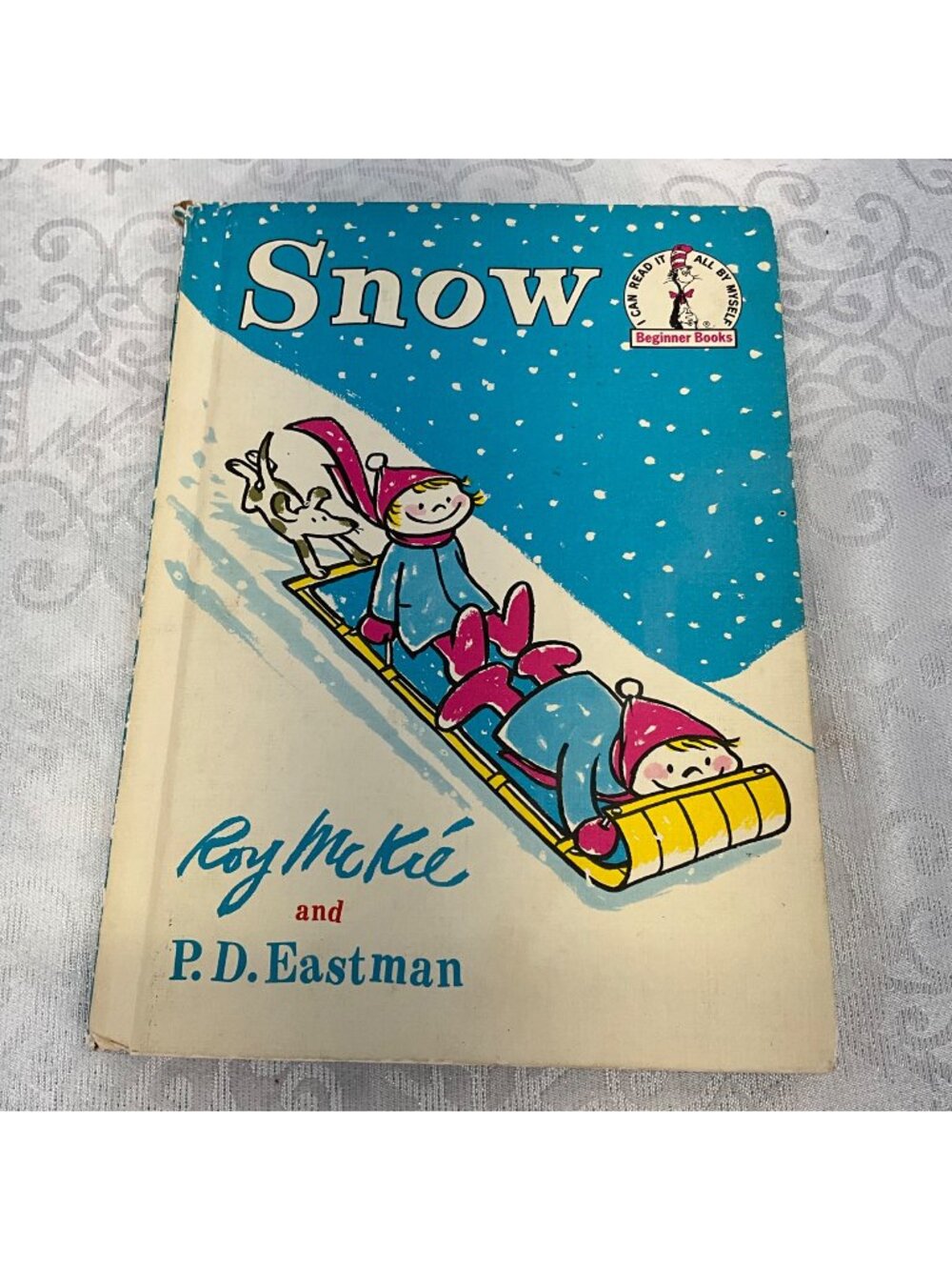 Snow By Roy McKie & P.D. Eastman Book Club Edition 1962 Hardcover Beginner Books